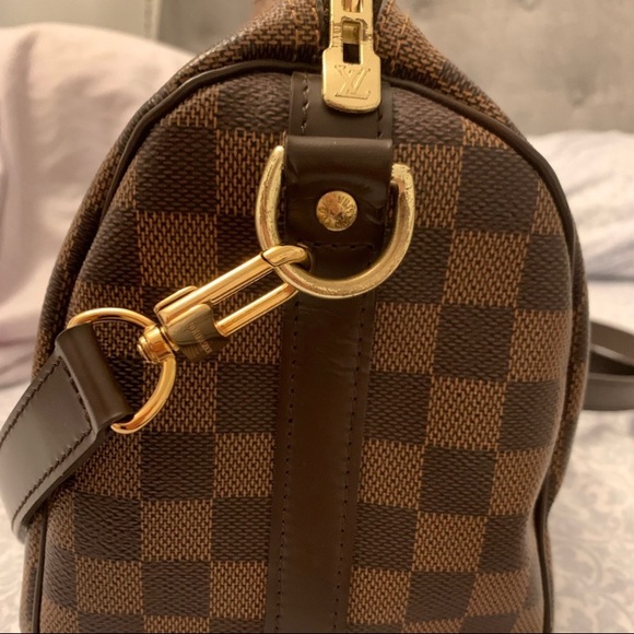 Speedy Bandouliere 25 Damier Ebene Louis Vuitton - Picture 11 of 16